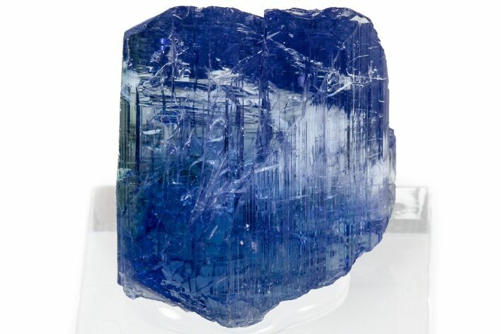 Brilliant Blue-Violet Tanzanite Crystal -Merelani Hills, Tanzania #308346